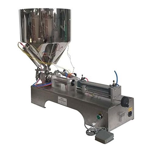  INTBUYING Stainless Steel Pneumatic Filling Machine 100-1000ml Liquid Filling With Heating Single Head