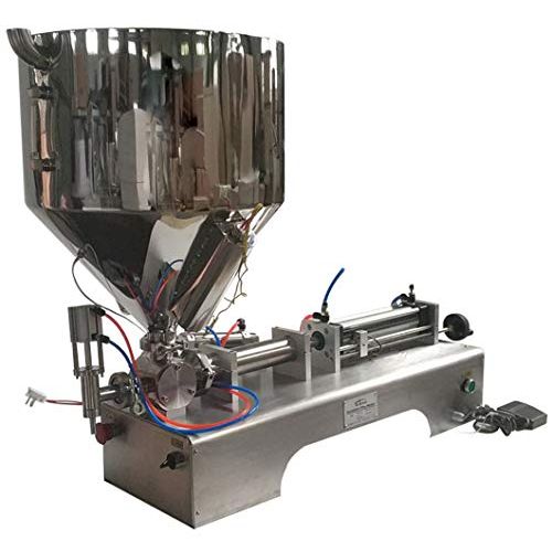  INTBUYING Stainless Steel Pneumatic Filling Machine 100-1000ml Liquid Filling With Heating Single Head