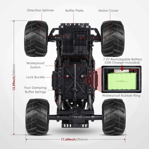  [아마존 핫딜]  [아마존핫딜]Ferngesteuertes Auto,INTEY RC Auto 1:12 Skala 2,4 GHz RC Buggy Auto Ferngesteuert 4WD 50M Entfernung ferngesteuert fuer Erwachsene und Kinder Madchen und Junge