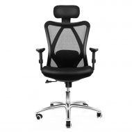 INTEY Office Chair Ergonomic Chair, Adjustable Headrest/Armrest and Lumbar Support, Suitable for sedentary People, Comfortable, Healthy and Reliable …