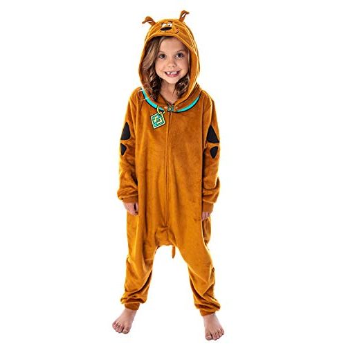  할로윈 용품INTIMO Scooby Doo Kids Onesie Union Suit Sleeper Pajamas