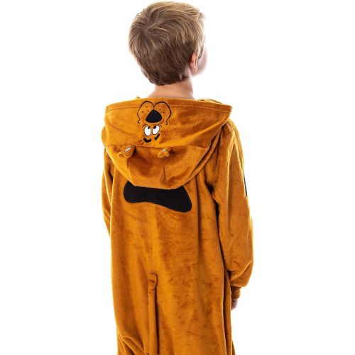  할로윈 용품INTIMO Scooby Doo Kids Onesie Union Suit Sleeper Pajamas