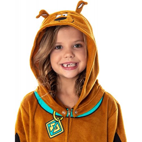  할로윈 용품INTIMO Scooby Doo Kids Onesie Union Suit Sleeper Pajamas