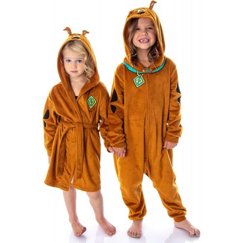  할로윈 용품INTIMO Scooby Doo Kids Onesie Union Suit Sleeper Pajamas