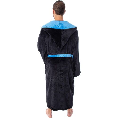  할로윈 용품INTIMO Harry Potter Adult Fleece Plush Hooded Robe - Gryffindor, Slytherin, Ravenclaw, Hufflepuff, Hogwarts