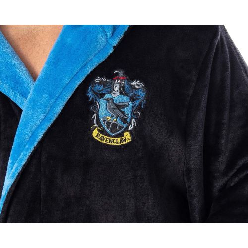  할로윈 용품INTIMO Harry Potter Adult Fleece Plush Hooded Robe - Gryffindor, Slytherin, Ravenclaw, Hufflepuff, Hogwarts