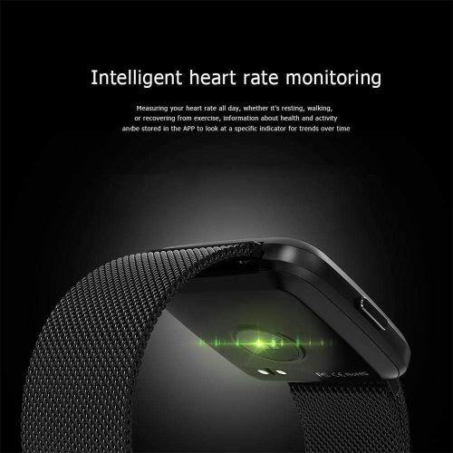  Smart Watch Bluetooth,INorton Fitness Tracker Blood Pressure Blood Oxygen,Sports Wristband Heart Rate Sleeping Monitor,Step Calorie Record