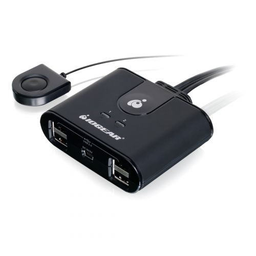  IOGEAR GUS402 4PORT USB 2.0 PERIPHERAL SHARING SWITCH BETWEEN 2COMPUTERS