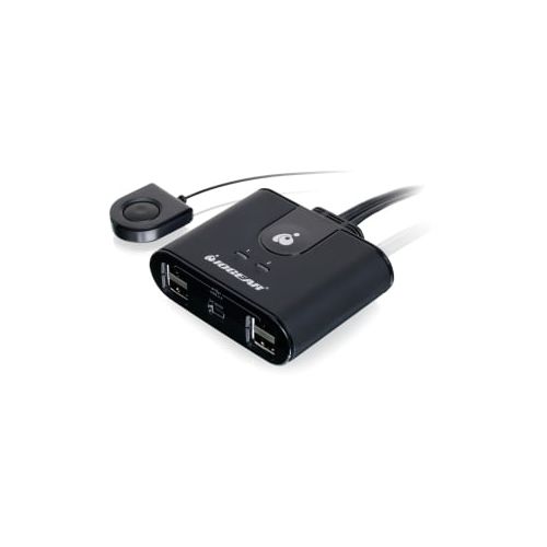  IOGEAR GUS402 4PORT USB 2.0 PERIPHERAL SHARING SWITCH BETWEEN 2COMPUTERS