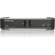 IOGEAR GCS1102 2-Port USB DVI KVMP Switch with Audio and Cables