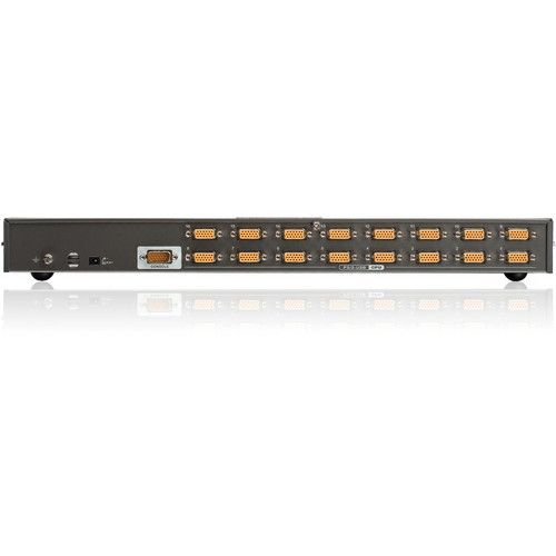  IOGEAR 16-Port PS/2 USB Combo KVM Switch Kit with Eighteen KVM Cables