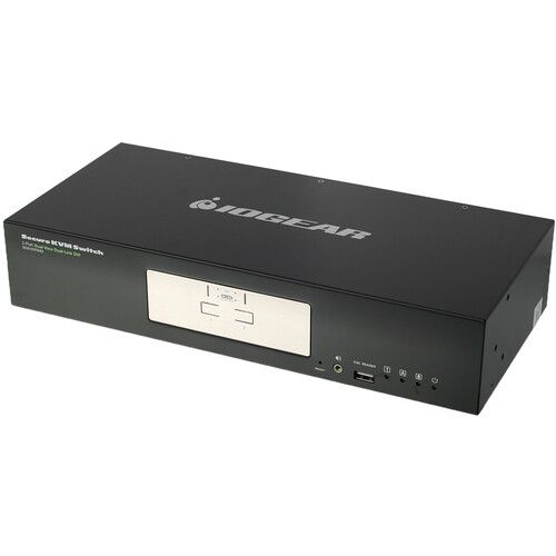  IOGEAR 2-Port Dual View Dual-Link DVI Secure KVM Switch (TAA)