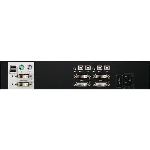  IOGEAR 2-Port Dual View Dual-Link DVI Secure KVM Switch (TAA)