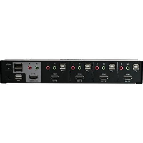  IOGEAR 4-Port HDMI Multimedia KVMP Switch with Audio