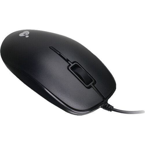  IOGEAR 3-Button Optical USB Wired Mouse (Black)