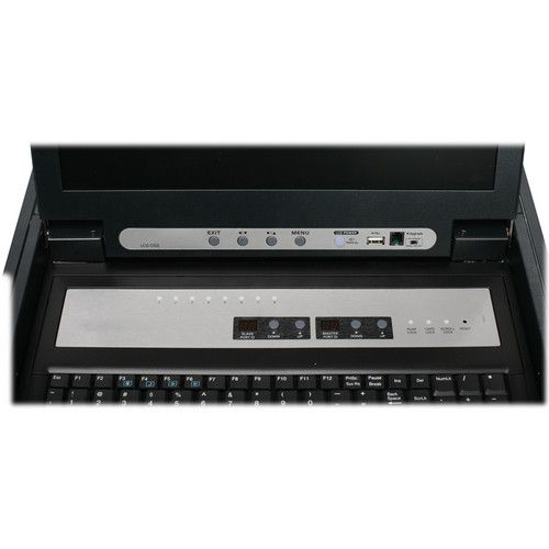  IOGEAR 8-Port LCD Combo KVM Switch with Cables