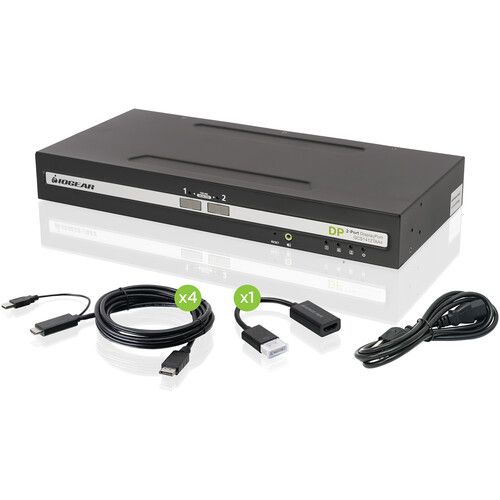  IOGEAR Universal 2-Port Single-View Secure KVM