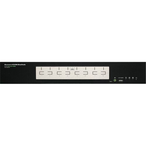  IOGEAR 8-Port Dual View HDMI Secure KVM Switch (TAA)