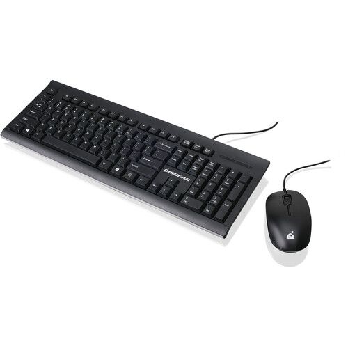  IOGEAR Spill-Resistant USB Wired Keyboard and Mouse Combo