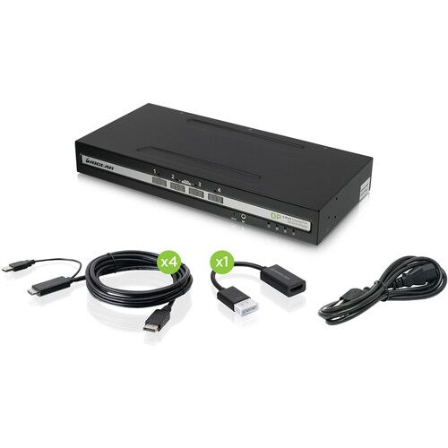  IOGEAR Universal 4-Port Single-View Secure KVM