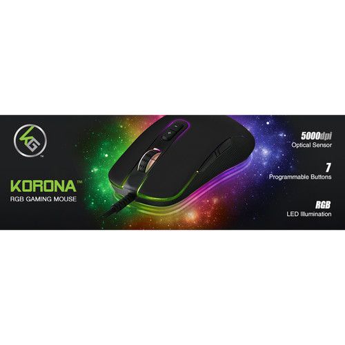  IOGEAR Kaliber Gaming KORONA RGB Gaming Mouse