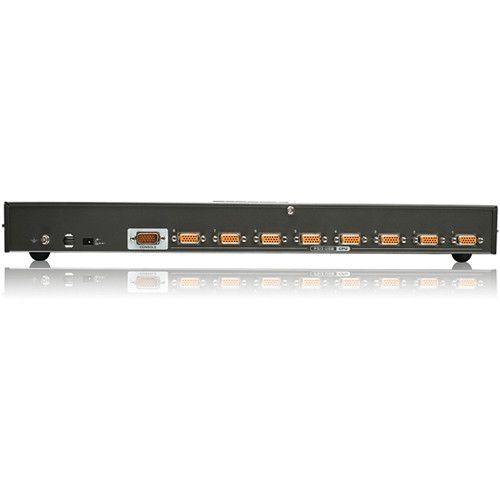  IOGEAR 8-Port USB PS/2 Combo KVMP Switch With PS/2 KVM Cables