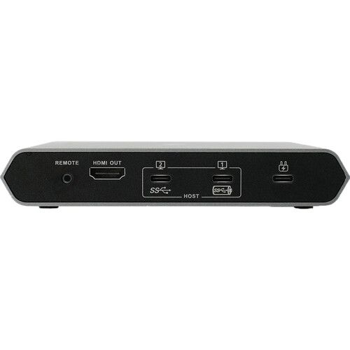  IOGEAR Access Pro 2-Port USB Type-C KVM Switch with Power Adapter Kit