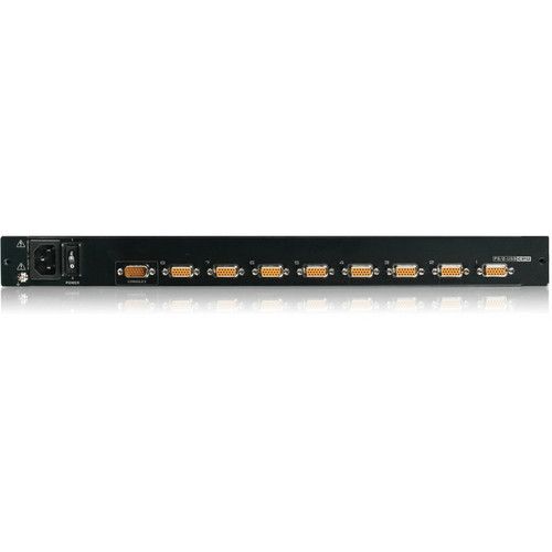  IOGEAR 8-Port LCD Combo KVM Switch with PS/2 KVM Cables