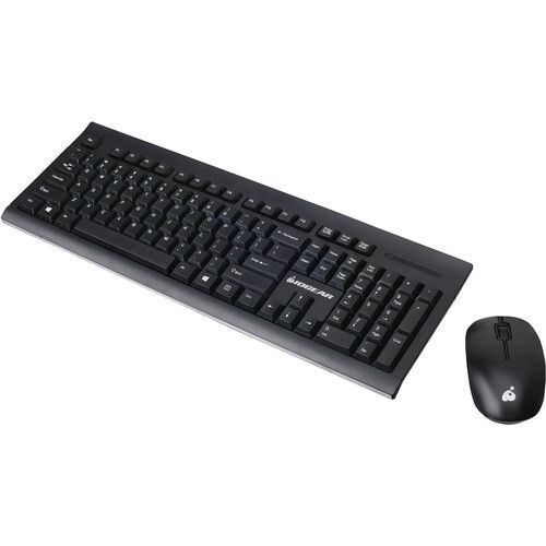  IOGEAR Long-Range 2.4 GHz Wireless Keyboard and Mouse Combo