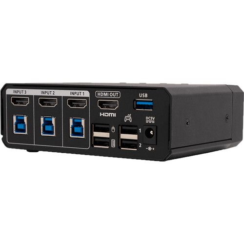  IOGEAR KeyMander Nexus 3-Port Gaming KVM Switch