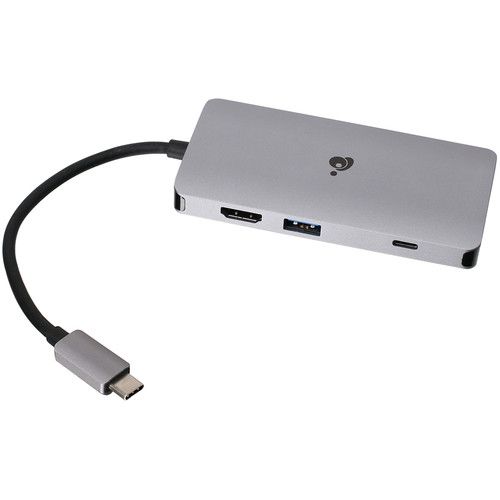  IOGEAR USB 3.1 Gen 1 Type-C Travel Dock with Power Delivery 3.0