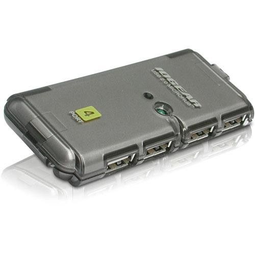  IOGEAR 4-Port USB 2.0 Micro Hub