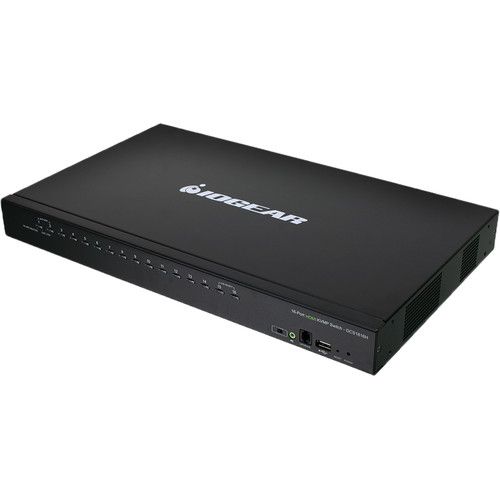  IOGEAR 16-Port USB HDMI KVMP Switch with 2 KVM Cable Sets