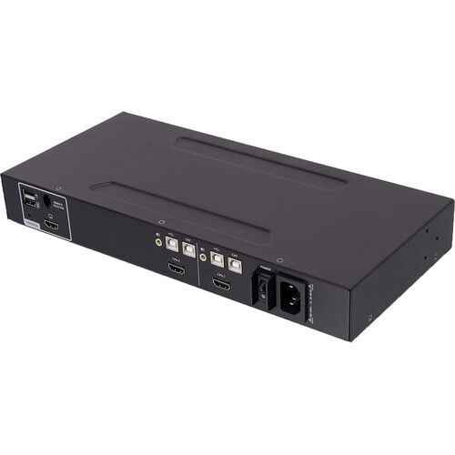  IOGEAR 2-Port Single View HDMI Secure KVM with Audio and CAC Protection Profile v4.0