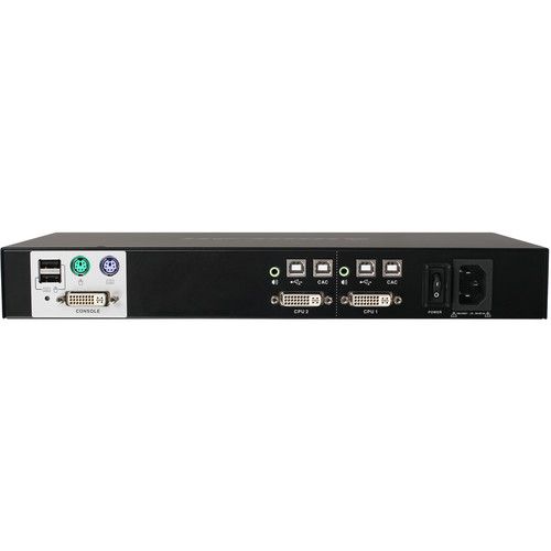  IOGEAR 2-Port Dual-Link DVI Secure KVM Switch (TAA)