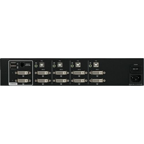  IOGEAR 4-Port Dual View DVI Secure KVM with Audio Protection Profile v4.0