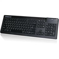 IOGEAR 104-Key Keyboard With Integrated Smart Card Reader