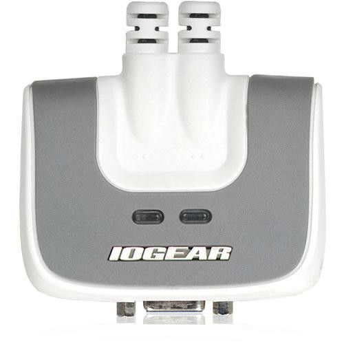  IOGEAR 2-Port Compact USB KVM Switch with 6' Cable