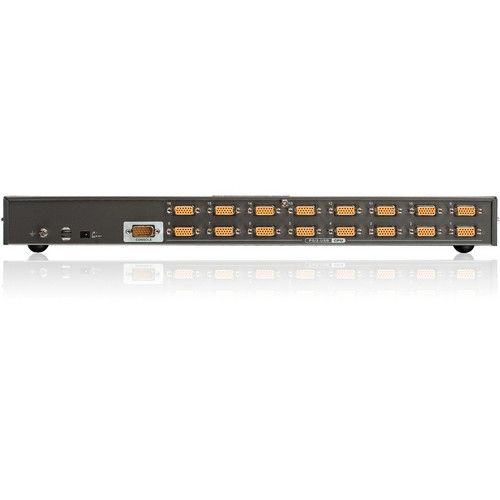  IOGEAR 16-Port USB PS/2 Combo KVM Switch with Cables