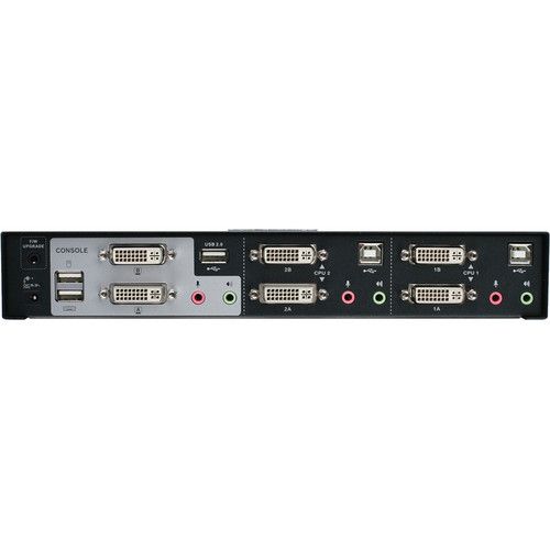  IOGEAR 2-Port DualView Dual-Link DVI KVMP Switch with Audio