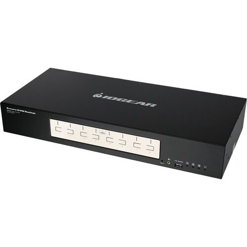  IOGEAR 8-Port Dual-Link DVI Secure KVM Switch (TAA)