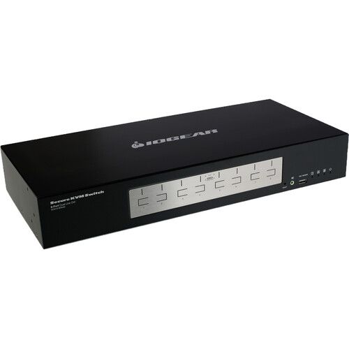  IOGEAR 8-Port Dual-Link DVI Secure KVM Switch (TAA)