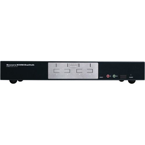  IOGEAR 4-Port Dual-Link DVI Secure KVM Switch