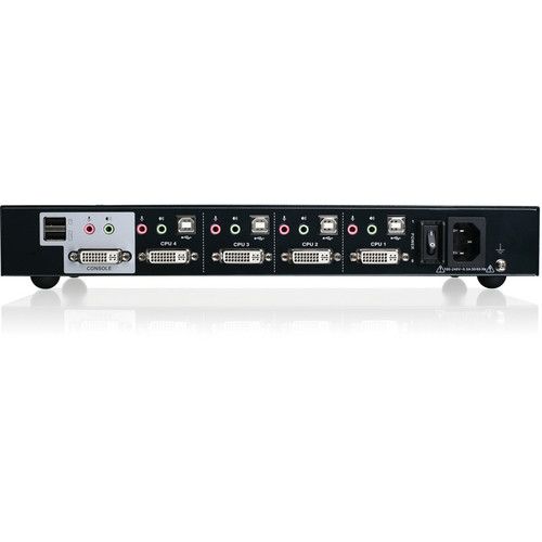  IOGEAR 4-Port Dual-Link DVI Secure KVM Switch