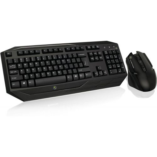  IOGEAR Kaliber Gaming Wireless Gaming Keyboard and Mouse Combo, GKM602R