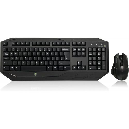  IOGEAR Kaliber Gaming Wireless Gaming Keyboard and Mouse Combo, GKM602R