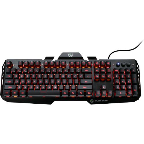  IOGEAR Kaliber HVER RGB Aluminum Gaming Keyboard, GKB704RGB