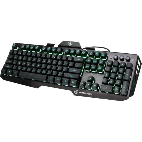  IOGEAR Kaliber HVER RGB Aluminum Gaming Keyboard, GKB704RGB