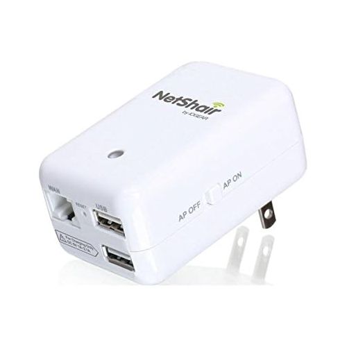  IOGEAR NetShair Link Portable Wi-Fi Router and USB Media Hub (GWRH1)