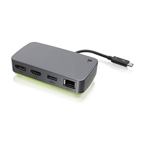  IOGEAR Thunderbolt 3 Dual 4K@60Hz Travel Dock, GTD300